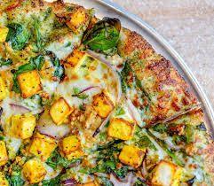 Palak Paneer Pizza