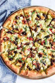 Mediterranean Veggie Pizza